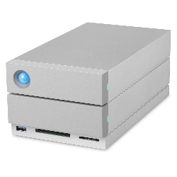LaCie 2big Dock Thunderbolt 3 boîtier de disques 8 To Bureau Gris