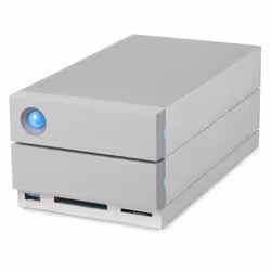 LaCie 2big Dock Thunderbolt 3 boîtier de disques 8 To Bureau Gris - Vue supplémentaire 3
