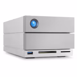 LaCie 2big Dock Thunderbolt 3 boîtier de disques 8 To Bureau Gris - Vue supplémentaire 4