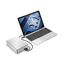 LaCie Porsche Design Desktop Drive disque dur externe 4 To Argent