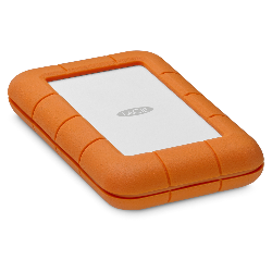 LaCie Rugged USB-C disque dur externe 5000 Go Gris, Jaune