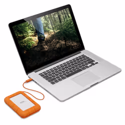 LaCie Rugged USB-C disque dur externe 5000 Go Gris, Jaune - Vue supplémentaire 8