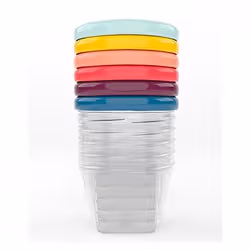 Manger dans de la belle vaisselle donne encore plus d’appétit. Le récipient alimentaire pour enfants Babymoov Bowls Multicolor est fait en matériau solide et de qualité