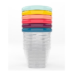 Babymoov Bowls Multicolor Color 6x180 ml