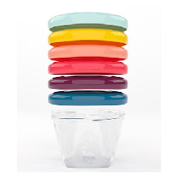 Babymoov Bowls Multicolor Color 6x180 ml