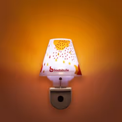 Badabulle B015010 lumière de nuit pour bébé Douille d'alimentation Blanc, Rose 3 W - Vue supplémentaire 2