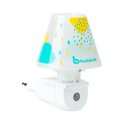 Badabulle B015011 lumière de nuit pour bébé Douille d'alimentation Blanc, Bleu 3 W