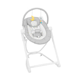 Badabulle B012008 chaises à bascule & trotteurs pour bébé Blanc, Gris