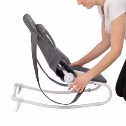 Badabulle Easy Moonlight chaises à bascule & trotteurs pour bébé Gris - Vue supplémentaire 2