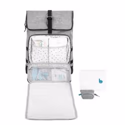 BabyMoov Le Sancy Sac à dos Gris Polyester - Vue supplémentaire 3