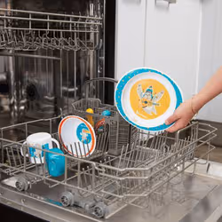 Badabulle Yummy sets pour les repas du nourrisson Bleu, Blanc, Jaune - Vue supplémentaire 4