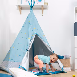 BabyMoov B038000 pare-soleil pour bébé Polyester Bleu - Vue supplémentaire 4