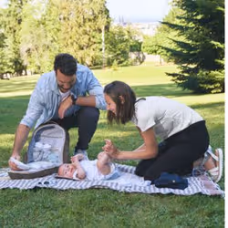 BabyMoov A043810 sac à dos Sac à dos normal Gris Polyester, Polyéthylène téréphthalate (PET), Poly-acétate de vinyle (PEVA), Polyvinyl chloride (PVC) - Vue supplémentaire 3