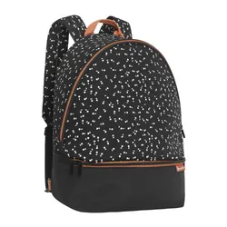 Badabulle Casual & Go Sac à dos Noir, Blanc Polyester
