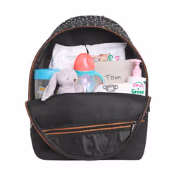 Badabulle Casual & Go Sac à dos Noir, Blanc Polyester - Vue supplémentaire 2