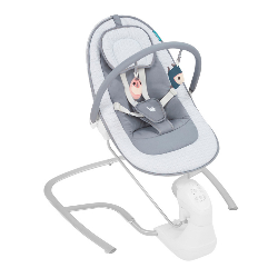 BabyMoov Balancelle Swoon Light chaises à bascule & trotteurs pour bébé Gris, Blanc