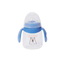 Badabulle B005005 biberon 180 ml Polypropylène (PP) Bleu, Translucide, Transparent