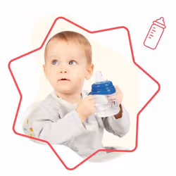 Badabulle B005005 biberon 180 ml Polypropylène (PP) Bleu, Translucide, Transparent - Vue supplémentaire 2