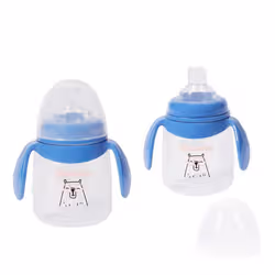 Badabulle B005005 biberon 180 ml Polypropylène (PP) Bleu, Translucide, Transparent - Vue supplémentaire 3