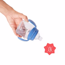 Badabulle B005005 biberon 180 ml Polypropylène (PP) Bleu, Translucide, Transparent - Vue supplémentaire 4