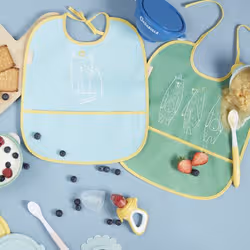 Badabulle B007023 baignoire pour bébés Polyéthylène Bleu, Vert, Jaune - Vue supplémentaire 2