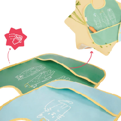 Badabulle B007023 baignoire pour bébés Polyéthylène Bleu, Vert, Jaune
