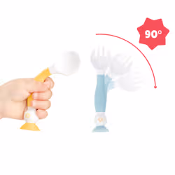 Badabulle Couverts d'apprentissage flexibles - Vue supplémentaire 3