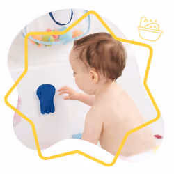 Badabulle 1 livre de bain et 1 marionnette + 20 stickers de bain - Vue supplémentaire 2