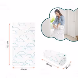 BabyMoov Cosy'Lite Nomad Matelas pour bébé Bleu, Blanc - Vue supplémentaire 9