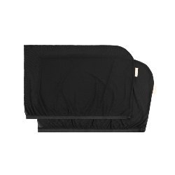 Badabulle B070001 couvre-jambe de poussette pour bébé Housse de protection solaire Polyester Noir