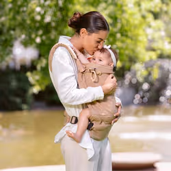 BabyMoov A057005 porte bébé Porte-bébé souple Coton, Polyester, Polypropylène Beige - Vue supplémentaire 3