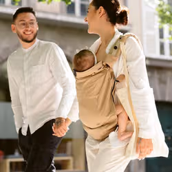 BabyMoov A057005 porte bébé Porte-bébé souple Coton, Polyester, Polypropylène Beige - Vue supplémentaire 8