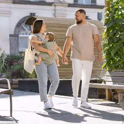 BabyMoov A057006 porte bébé Porte-bébé souple Coton, Polyester, Polypropylène Vert - Vue supplémentaire 4