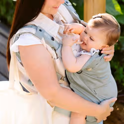 BabyMoov A057006 porte bébé Porte-bébé souple Coton, Polyester, Polypropylène Vert - Vue supplémentaire 6