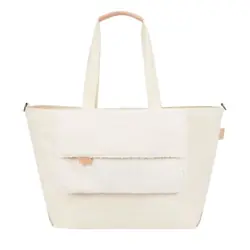 BabyMoov A043814 sac à couches Sac à main Beige Coton, Polyester