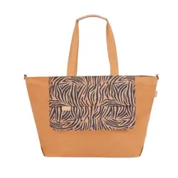 BabyMoov A043815 sac à couches Sac à main Marron Coton