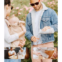 Babymoov Moov &amp; Feed Mineral Beige 1 pcs - Vue supplémentaire 2