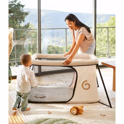 BabyMoov A035033 lit pliant pour bébé Beige, Noir - Vue supplémentaire 2