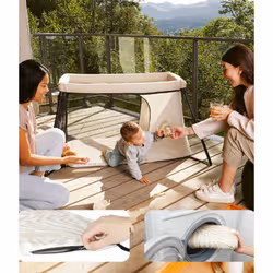 BabyMoov A035033 lit pliant pour bébé Beige, Noir - Vue supplémentaire 3