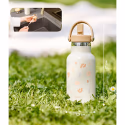 BabyMoov A005010 gourde Utilisation quotidienne 350 ml Acier inoxydable Beige, Multicolore - Vue supplémentaire 3