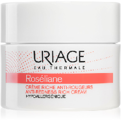 Creme Riche Anti Rougeurs 50ml Roseliane Peaux Sensibles Et Seches Uriage