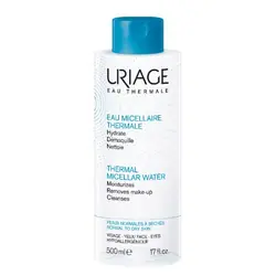 Uriage Hygiène Thermal Micellar Water - Normal to Dry Skin 500 ml