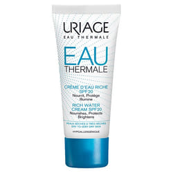Uriage - Eau Thermale - Crème d’Eau Riche SPF20 - 40 ml