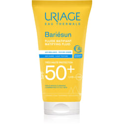 Fluide Matifiant SPF50+ anti brillance 50ml Bariésun Texture légère Uriage