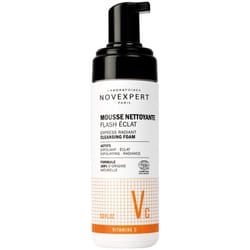 Mousse Nettoyante Flash Eclat 150ml Vitamine C Novexpert
