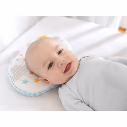 Badabulle B050203 appuies-têtes pour bébés Coton, Polyester Multicolore, Blanc - Vue supplémentaire 2