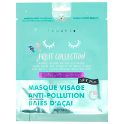 Inuwet Fruit Collection Masque Visage Anti-Pollution Baies d'Acaï 30 ml