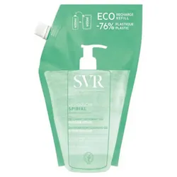 SVR Spirial Déo-Douche Gel Lavant Déodorant 24H Éco-Recharge 400 ml