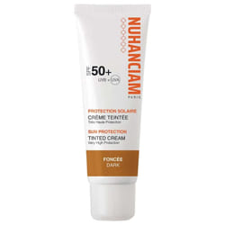 Nuhanciam Crème Teintée SPF50+ 50 ml - Teinte : Foncée