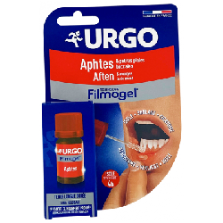 Traitement des aphtes et des petites plaies buccales 6ml Filmogel Urgo